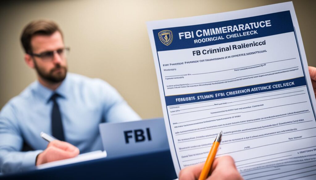 proceso solicitar certificado antecedentes penales FBI